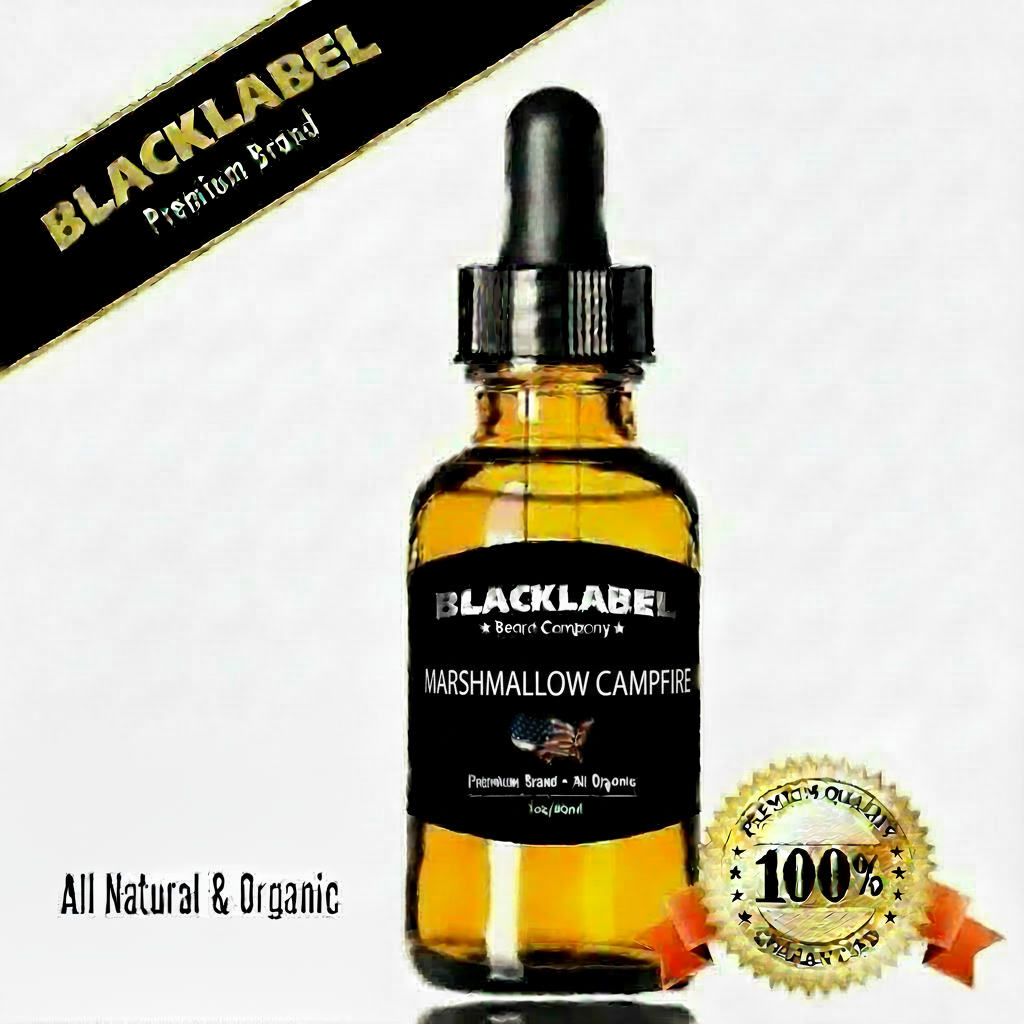 Marshmallow Campfire Beard Oil Blacklabel Beard Company