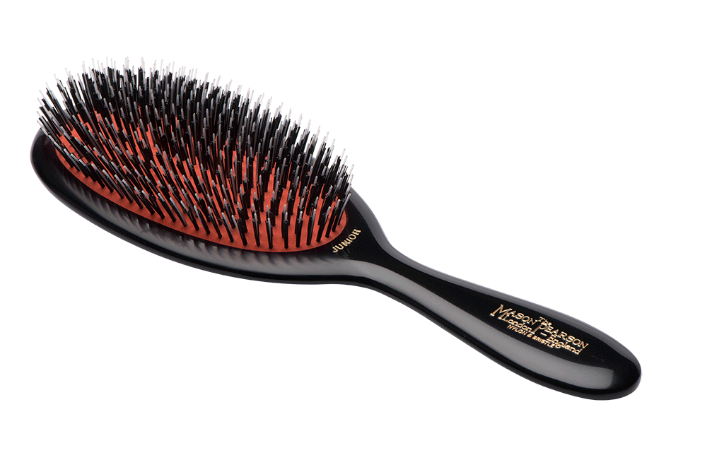 Mason Pearson Junior Bristle & Nylon Hair Brush – BN2 Dark Ruby - New in Box VIP Extensions