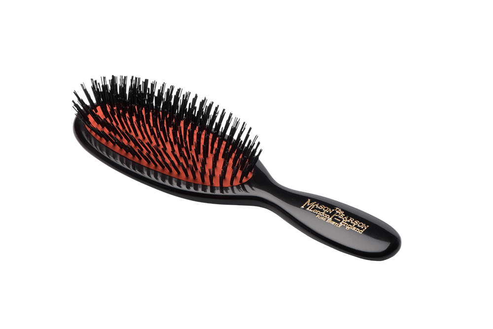Mason Pearson Pocket Bristle Hair Brush – B4 Dark Ruby (Pure Boar Bristle) - NIB VIP Extensions