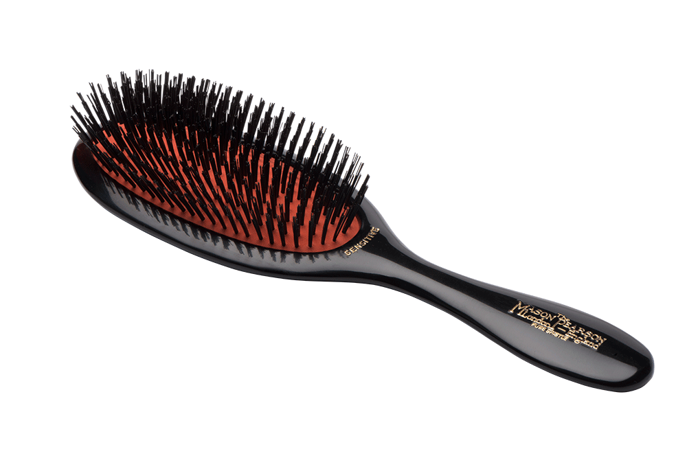 Mason Pearson Sensitive Bristle Hair Brush – SB3 Dark Ruby (Handy Size) - NIB VIP Extensions