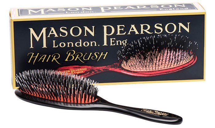 Mason Pearson Sensitive Bristle Hair Brush – SB3 Dark Ruby (Handy Size) - NIB VIP Extensions