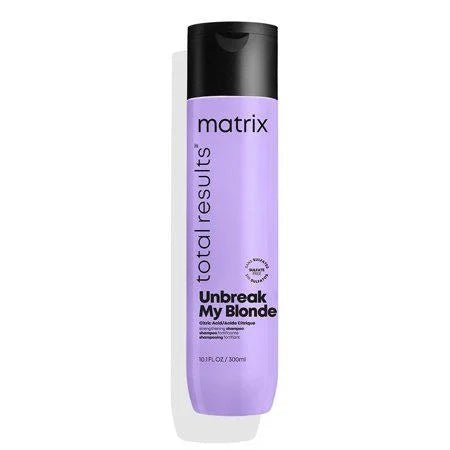 Matrix Total Results Unbreak My Blonde Bond-Strengthening Shampoo for Damaged Hair 10.1 oz VIP Extensions