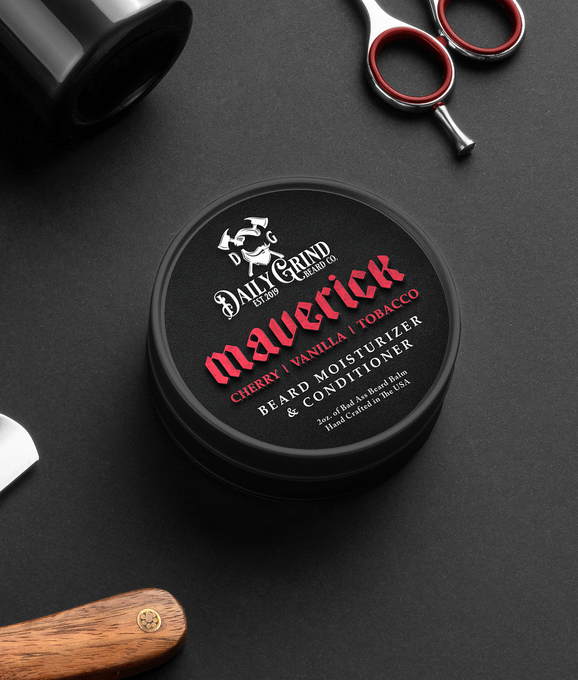 Beard Balm - Maverick Beard Moisturizer & Conditioner Daily Grind