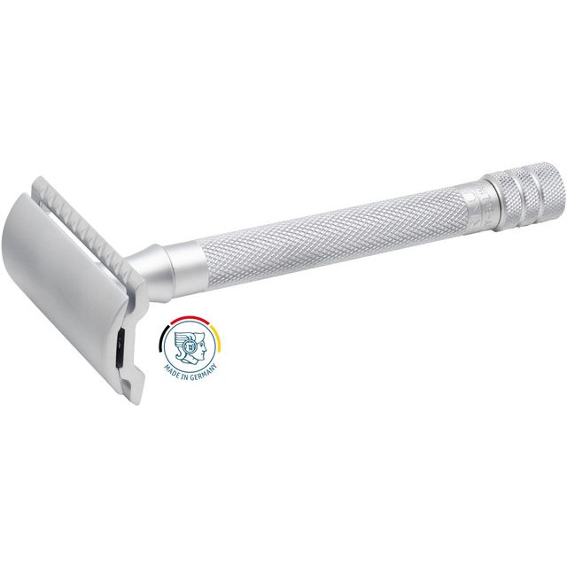 Merkur 22C Matte Finish HD Long Handle Double Edge Safety Razor [22 002] Pasteur Pharmacy