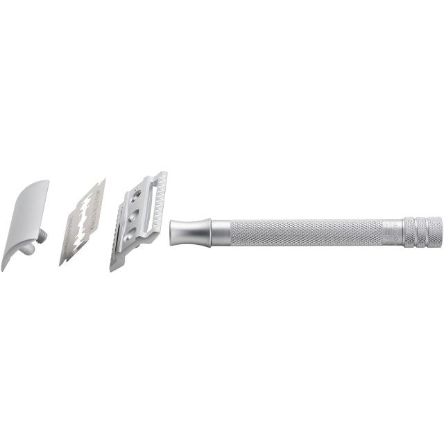 Merkur 22C Matte Finish HD Long Handle Double Edge Safety Razor [22 002] Pasteur Pharmacy