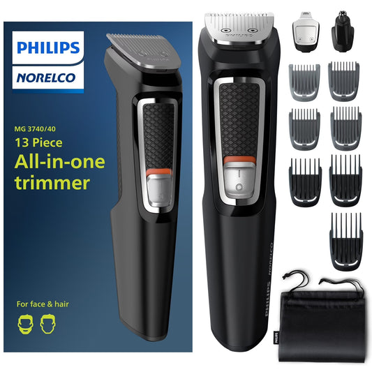 Philips Norelco Multigroom 3000 Series 13-Piece All-in-One Grooming Kit - MG3740-40 Balec Group