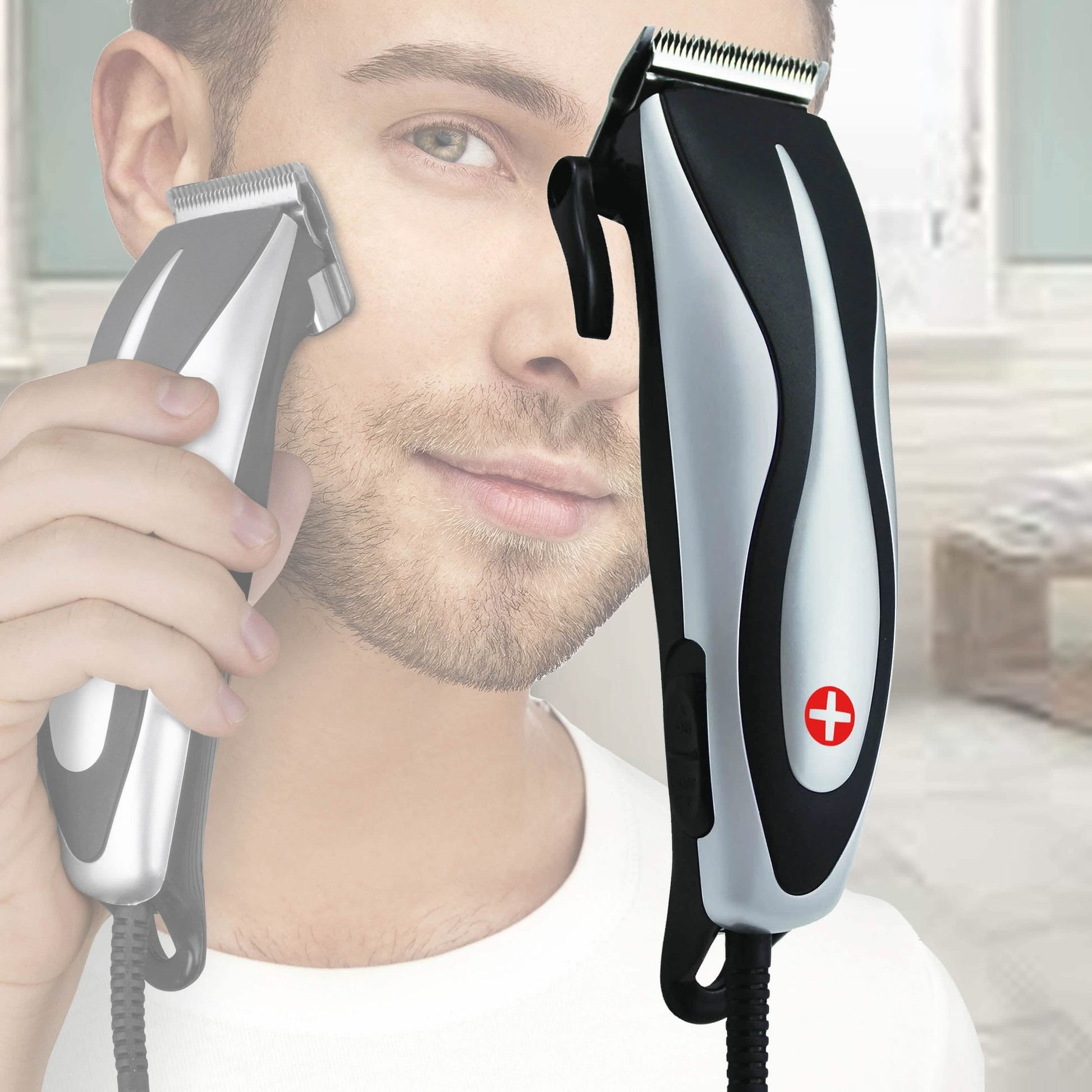 10-Piece Set: Bell Howell Professional Hair Clipper EasyOptionXY