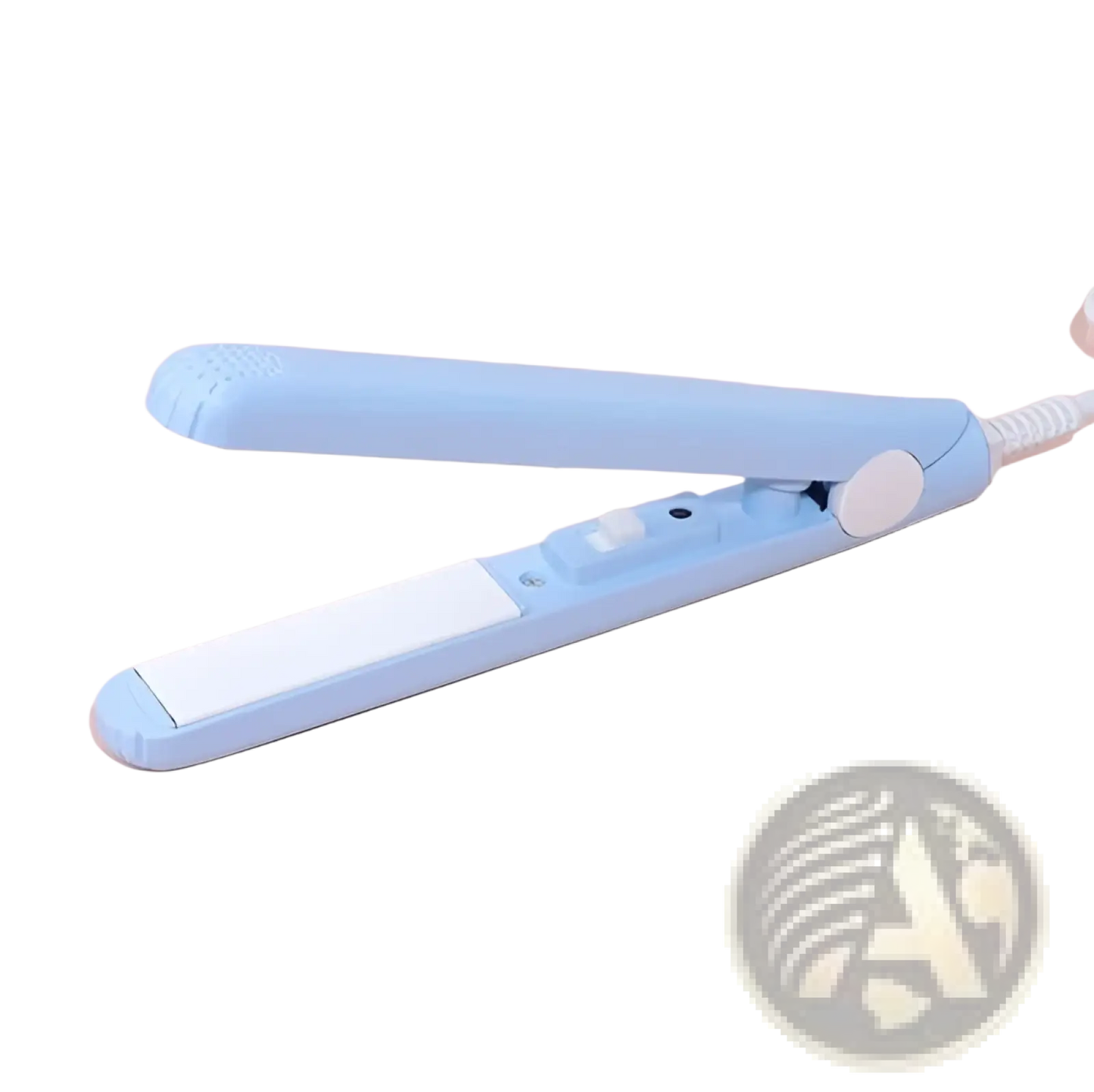 Mini Portable Ceramic Hair Straightener and Curler ARBA Global