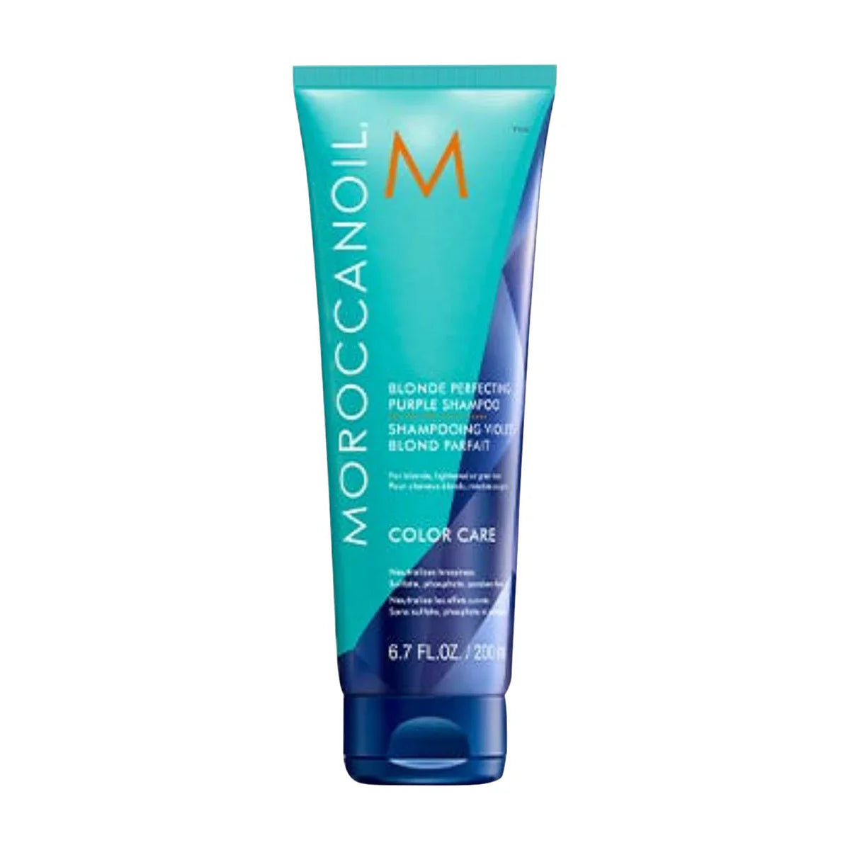 Moroccanoil Blonde Perfecting Purple Shampoo 6.7 OZ Nava Beauty
