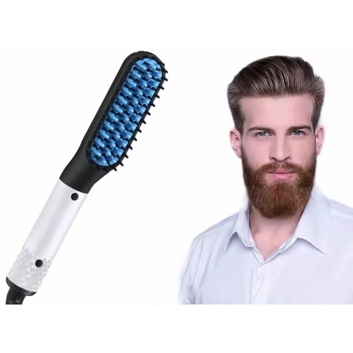 Multifunctional Beard Straightener for Men Electric Hot Hair Straightening Comb DailySale