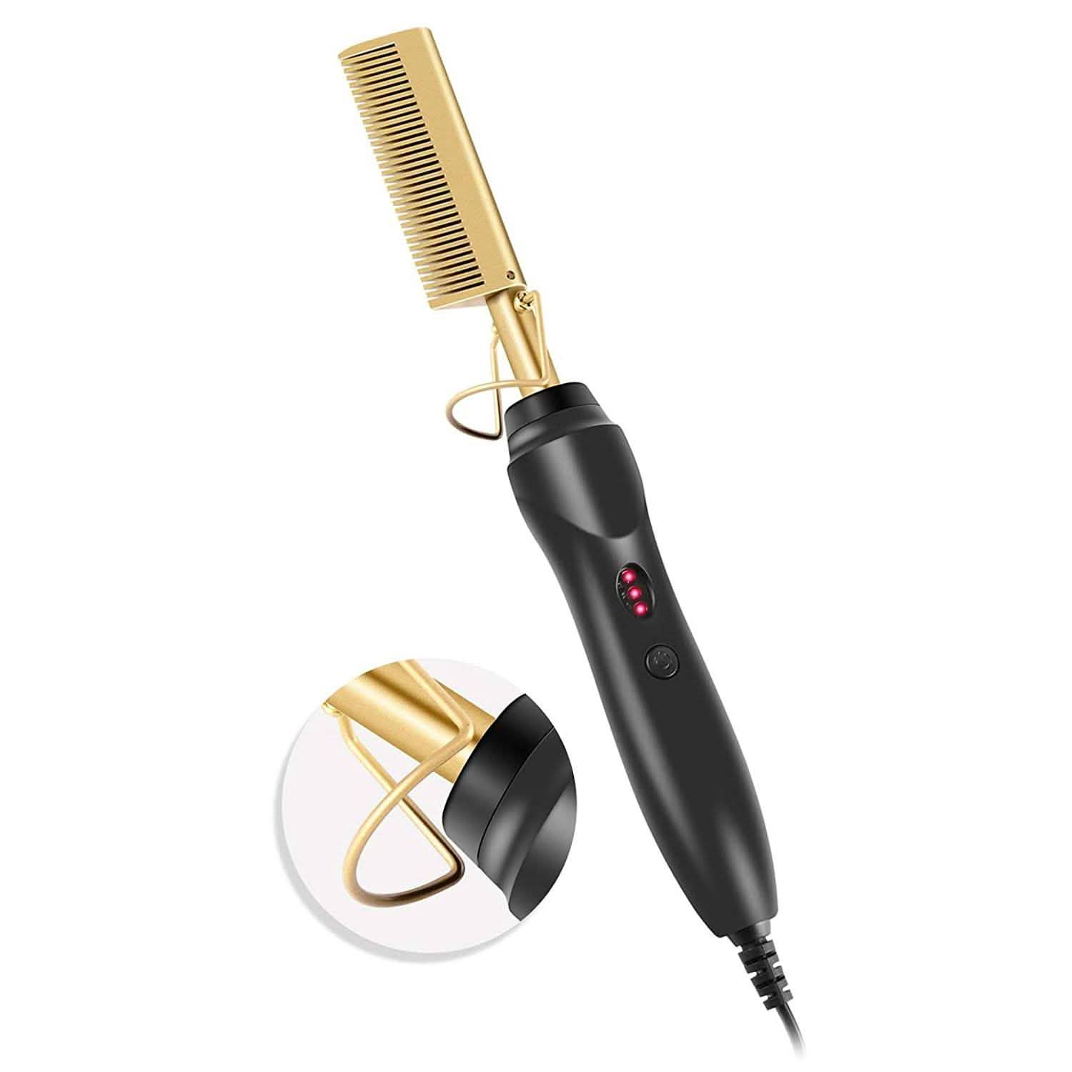 Multifunctional Hair Straightening Comb DailySale