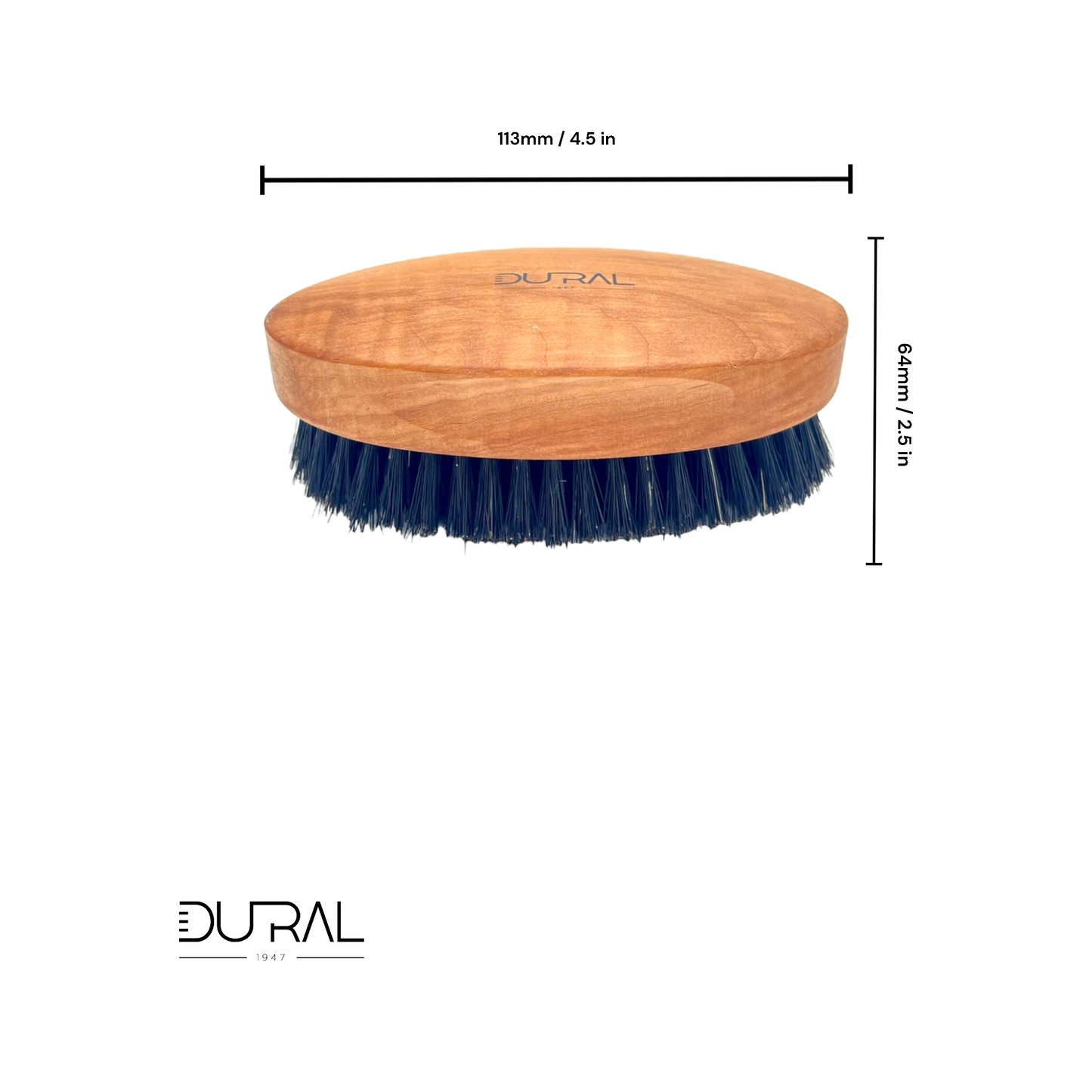 Dural Pear Wood XL Soft Beard Brush With Natural Bristles Pasteur Pharmacy