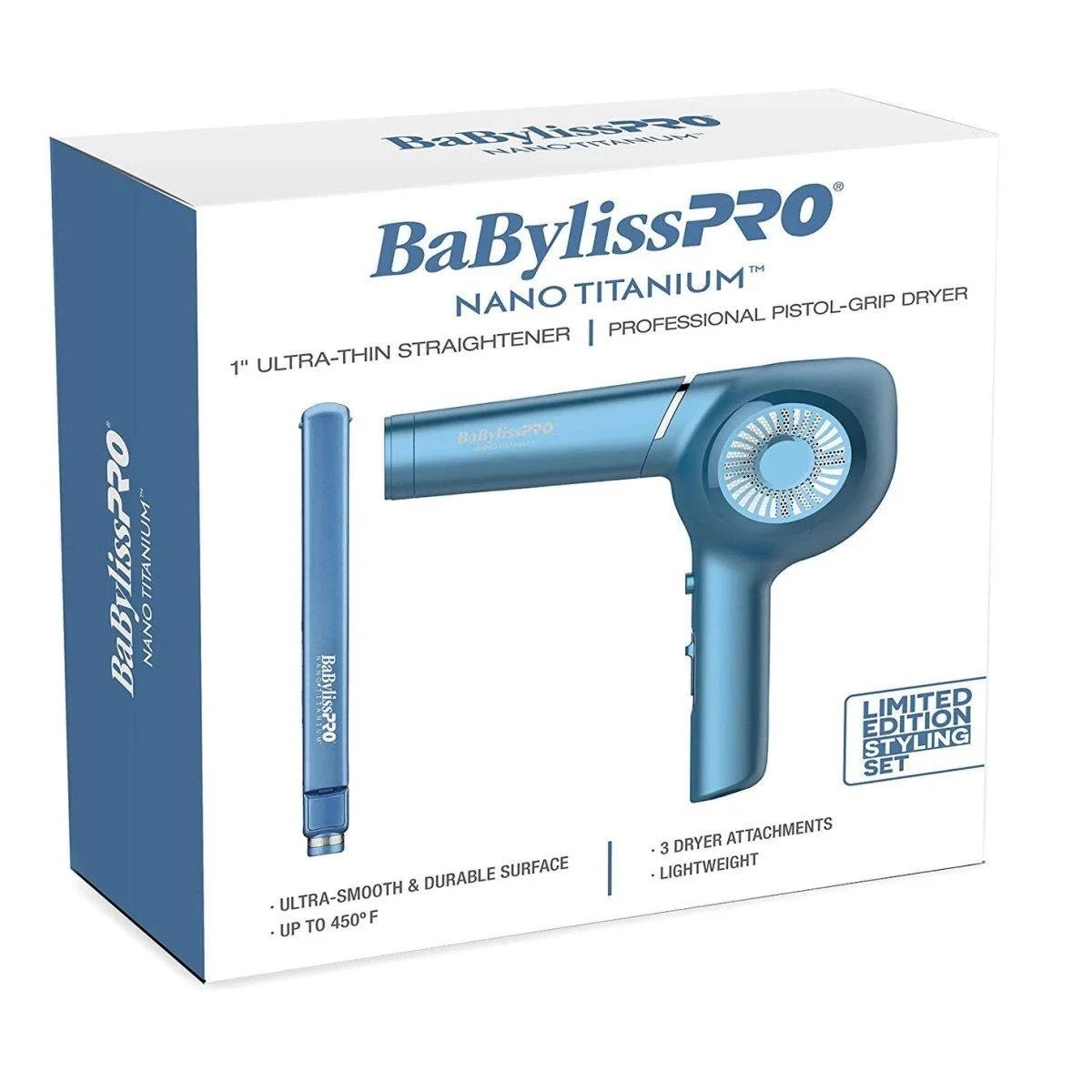 Nano Titanium Classic Dryer & 1 Iron Prepack VIP Extensions