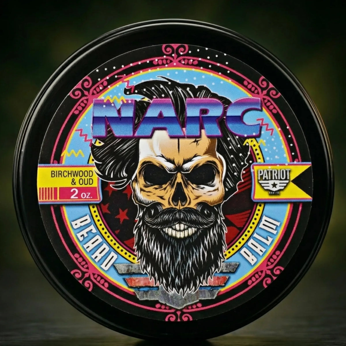 NARC 2oz Beard Balm Birchwood and Oud Patriot And Company