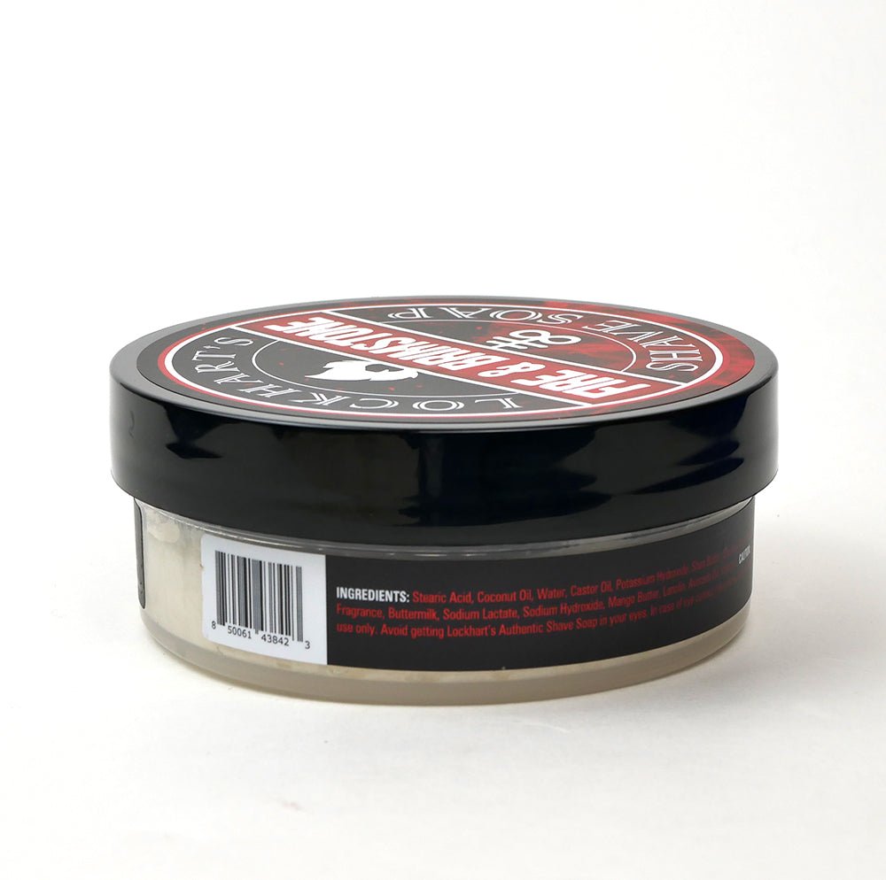 Fire and Brimstone Shave Soap Lockhart's Authentic