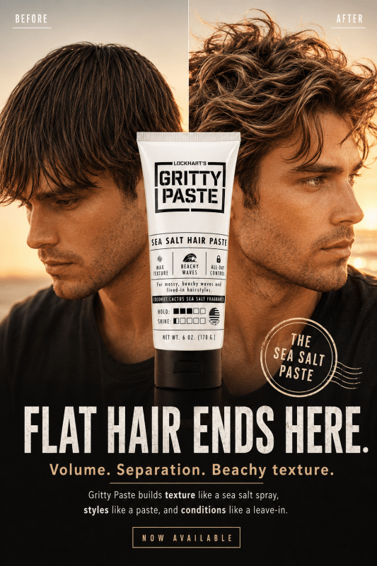 NEW! Gritty Paste - Sea Salt Texture Paste Lockhart's Authentic