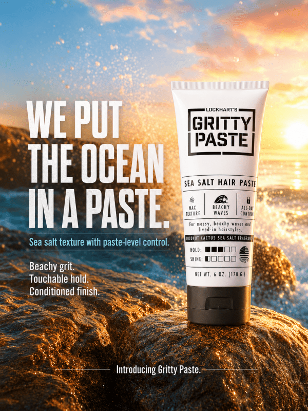 NEW! Gritty Paste - Sea Salt Texture Paste Lockhart's Authentic