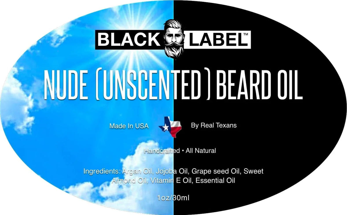 Nude Beard Oil Blacklabel Beard Company