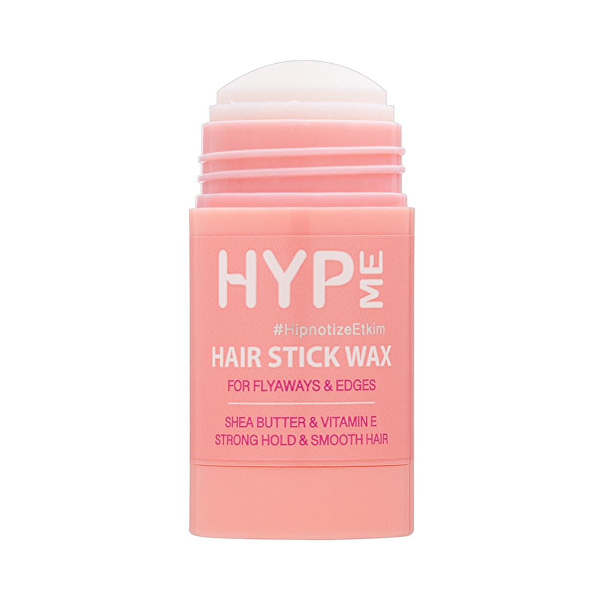 Hyp Me Hair Styling Wax Stick - Strong Hold, Residue-Free, 35g - Hyp Me Beauty Care Bag