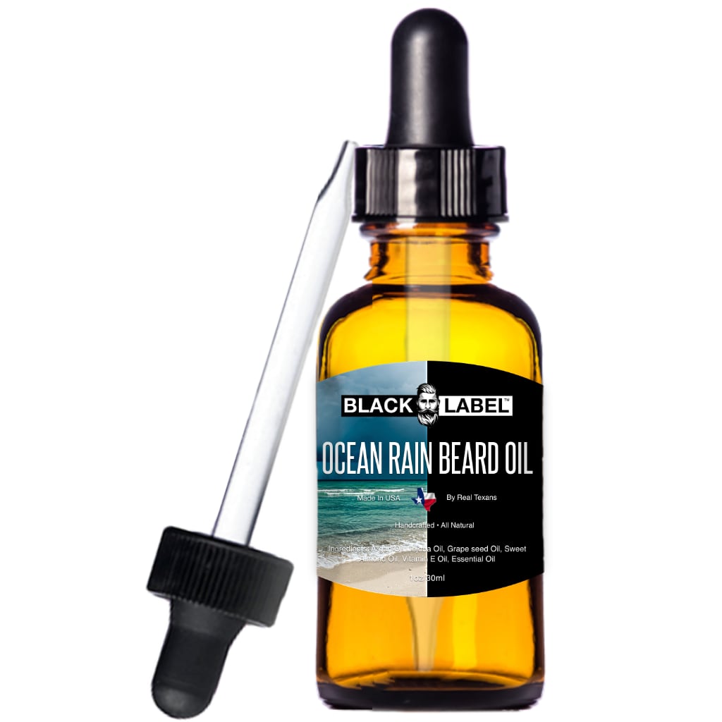 Ocean Rain Beard Oil Blacklabel Beard Company