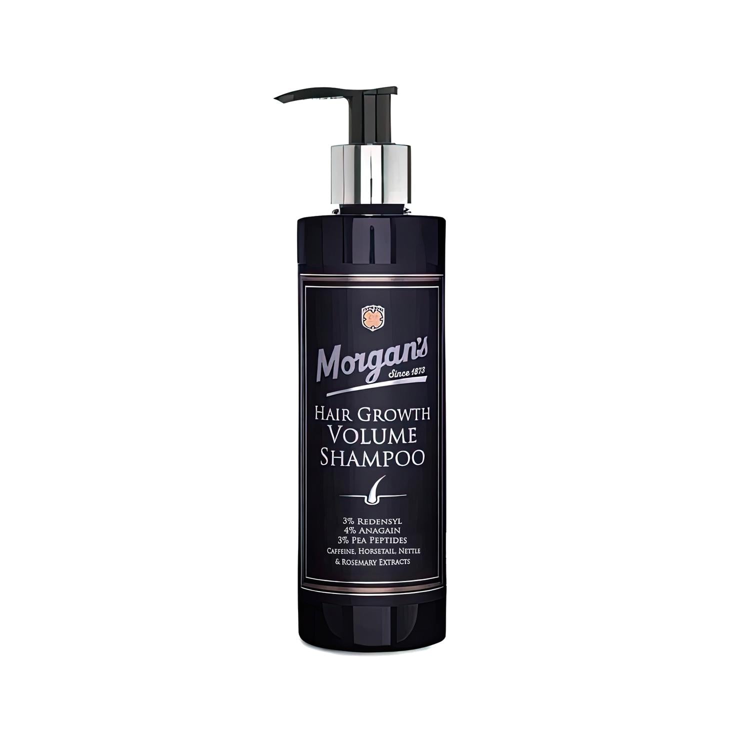 Morgan's Pomade Hair Growth Volume Shampoo 250ml - Promotes Hair Growth & Adds Volume Beauty Care Bag