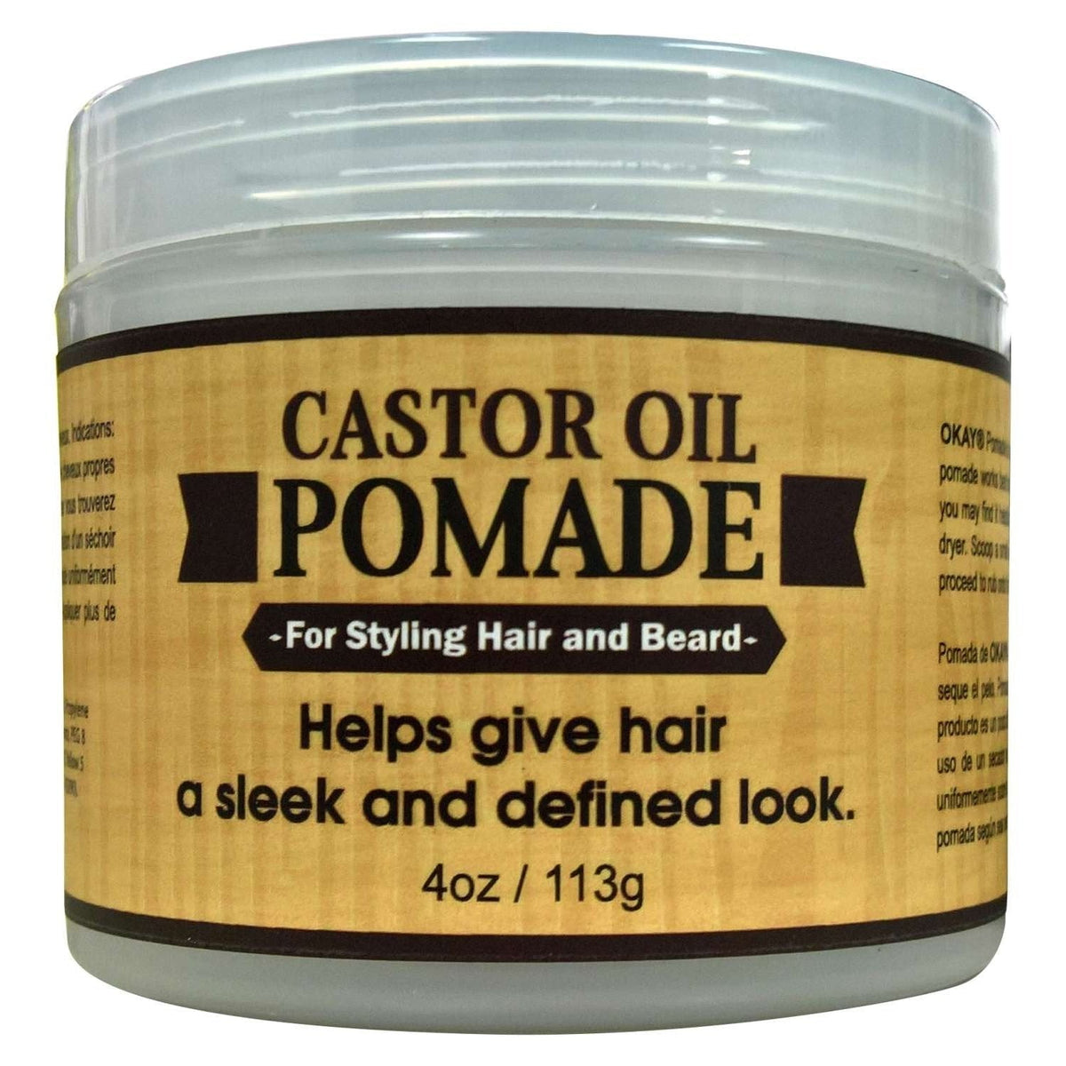 Okay Men Castor Oil Beard And Hair Pomade My Beauty Site Pro