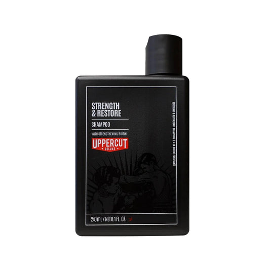 Uppercut Deluxe Strength and Restore Shampoo 240 ml Beauty Care Bag
