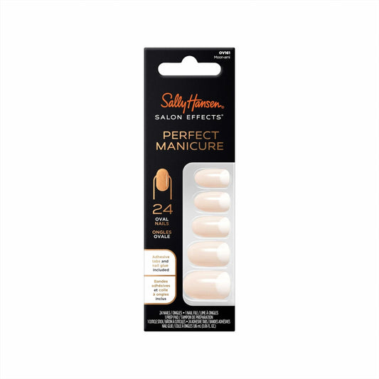 Sally Hansen Salon Effects Perfect Manicure Moon-Ami OV161 24 Oval Nails Deal US