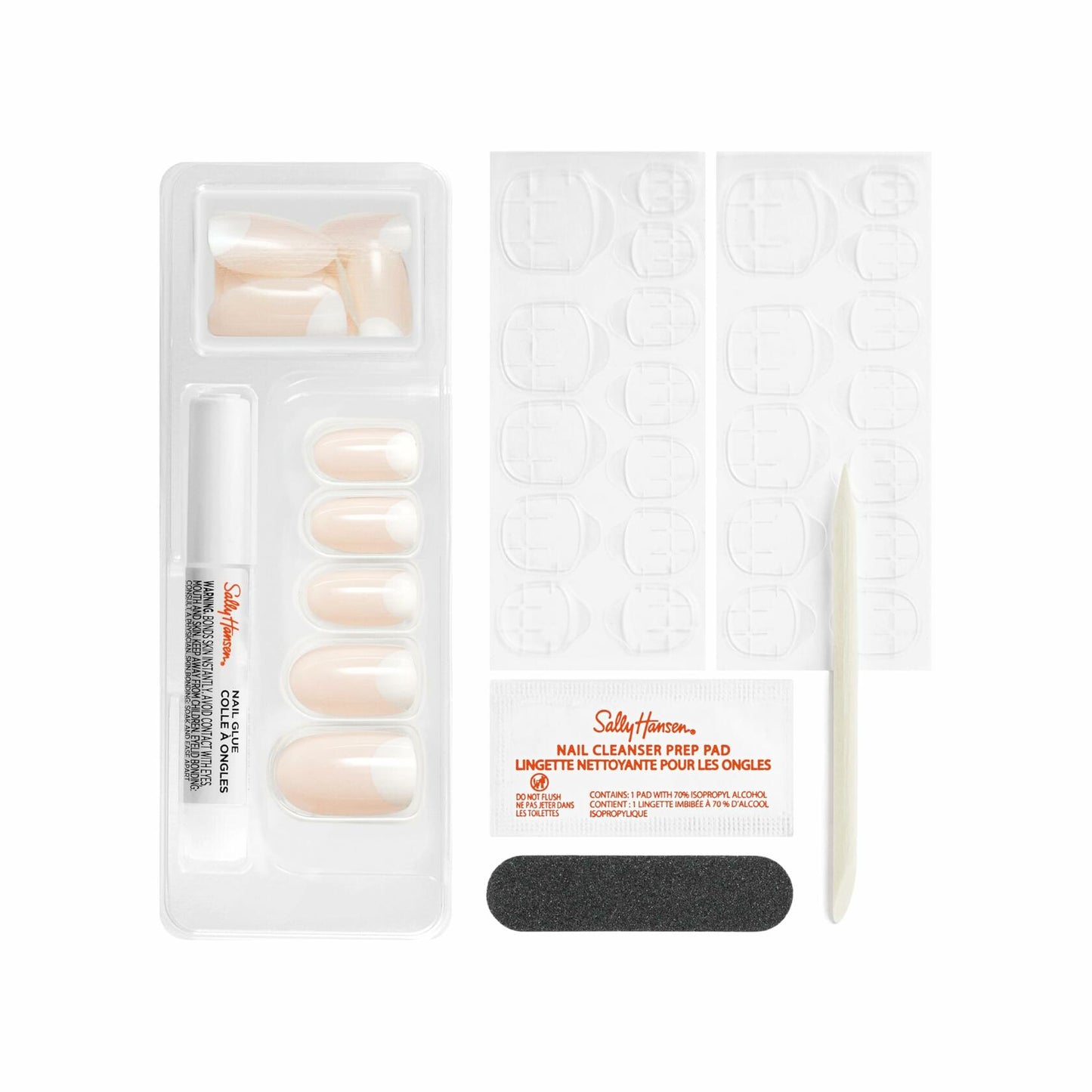 Sally Hansen Salon Effects Perfect Manicure Moon-Ami OV161 24 Oval Nails Deal US