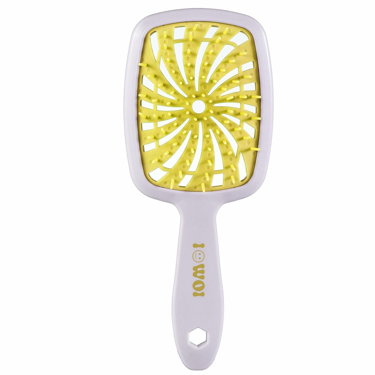Detangler Brush Anti-Breakage Vented Bristle Mini Travel Lemon Hair Care Deal US