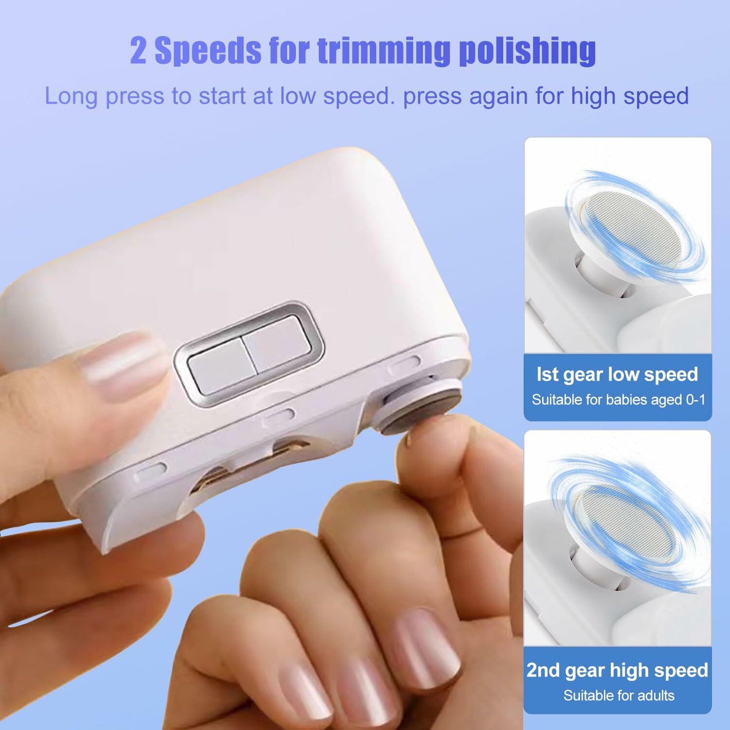 [Like New] Yibosoar Nail Clippers Fingernail Trimmer for Kids Seniors Adults Deal US
