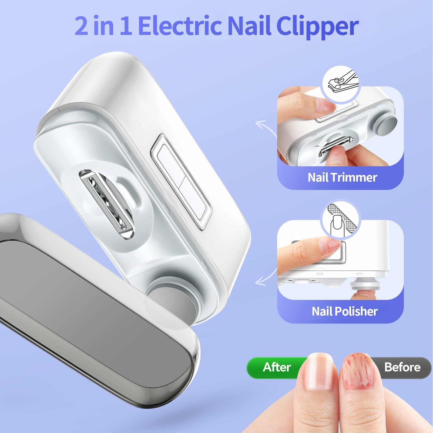 [Like New] Yibosoar Nail Clippers Fingernail Trimmer for Kids Seniors Adults Deal US