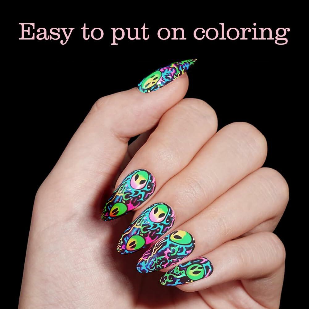 PrettyYo Short Almond Gel Nail Tips 240Pcs Clear 12 Sizes Full Cover Deal US