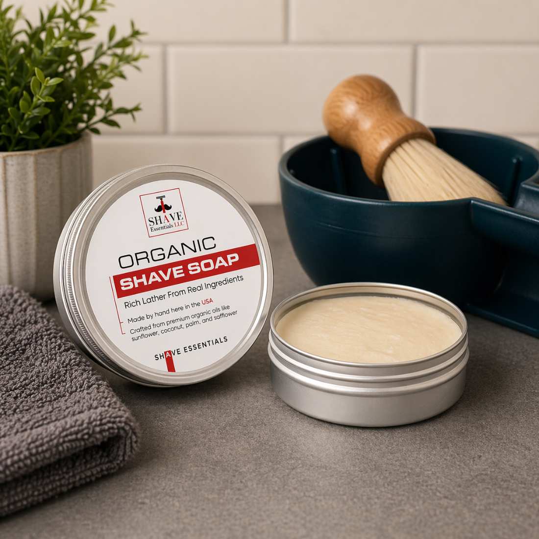 Organic Shave Soap Shave Essentials