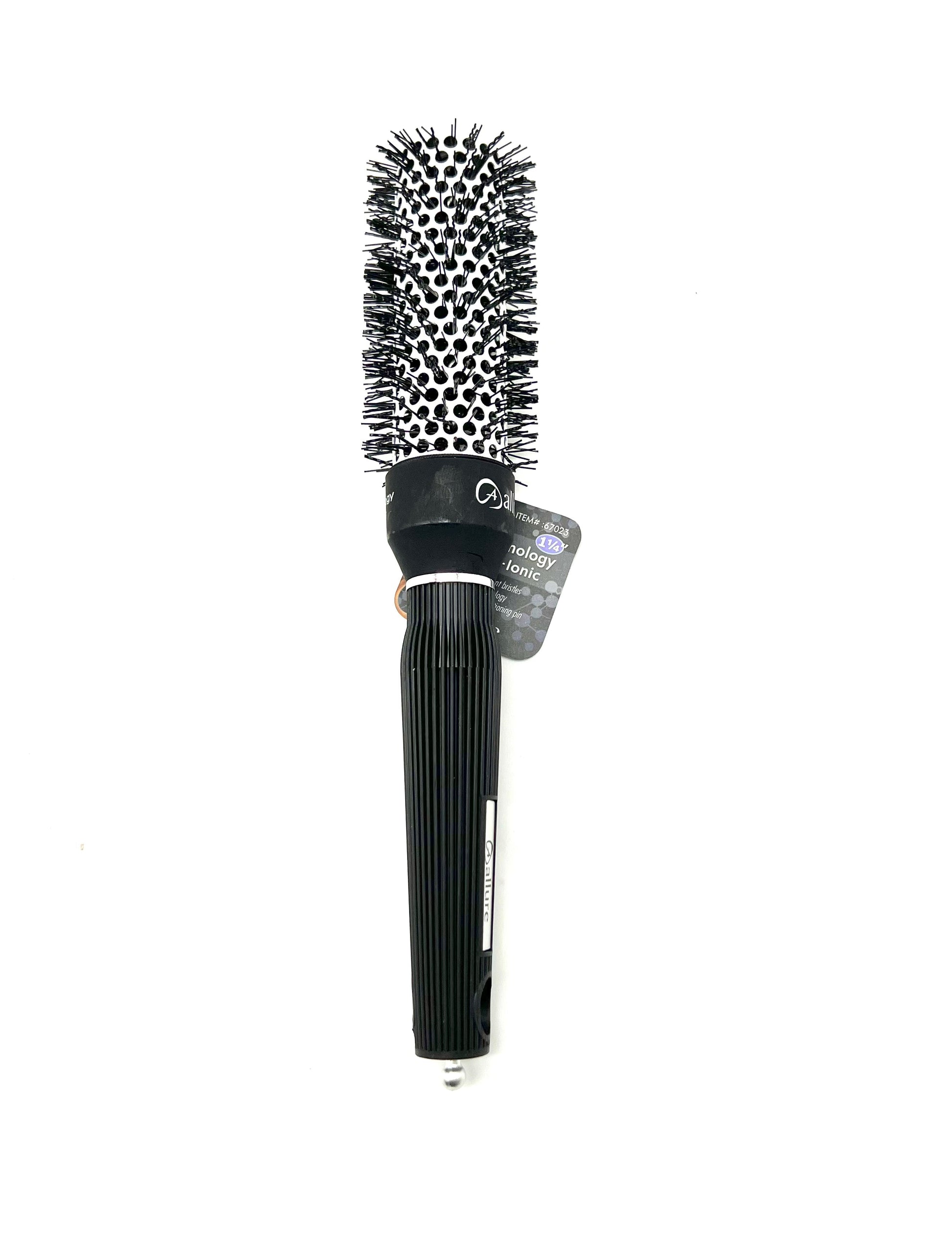 Allure Ceramic Ionic Nanotech Round Hair Brush, 1 1/4 in (32 mm) VIP Extensions