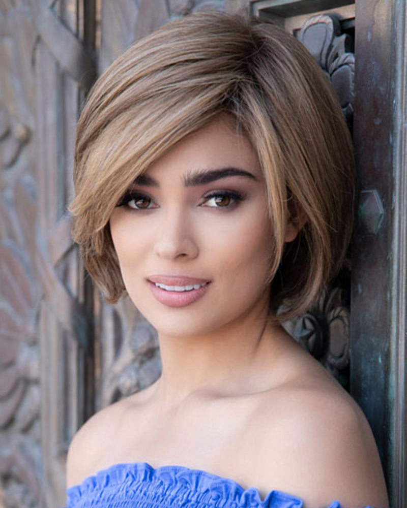 Abbey (Exclusive) | Monofilament Human Hair Blend Wig by Envy Island mobile supplies