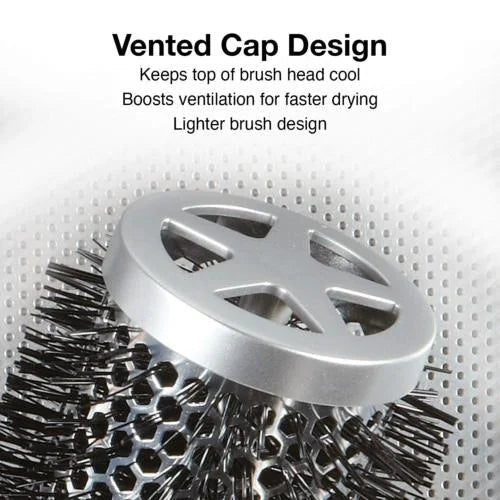 Olivia Garden ProThermal Anti-Static Round Hair Brush, 1 3/4" VIP Extensions