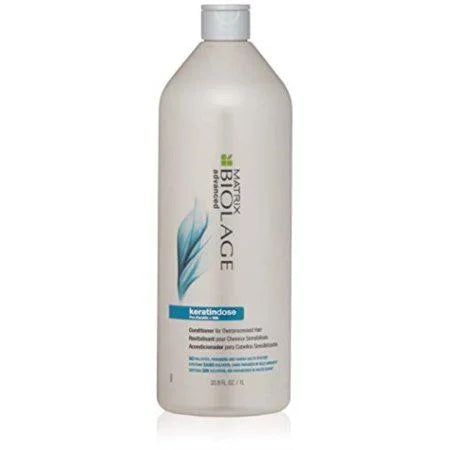 Matrix Biolage Advanced Keratindose Pro-Keratin + Silk Conditioner 33.8 oz (Liter) VIP Extensions