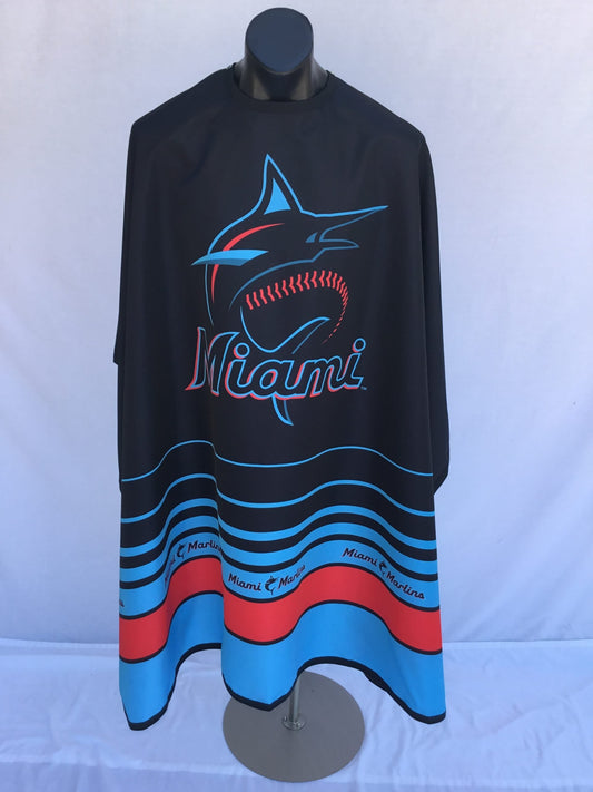 MIAMI MARLINS - MY TEAM CAPE N.O.S. Barber Supply