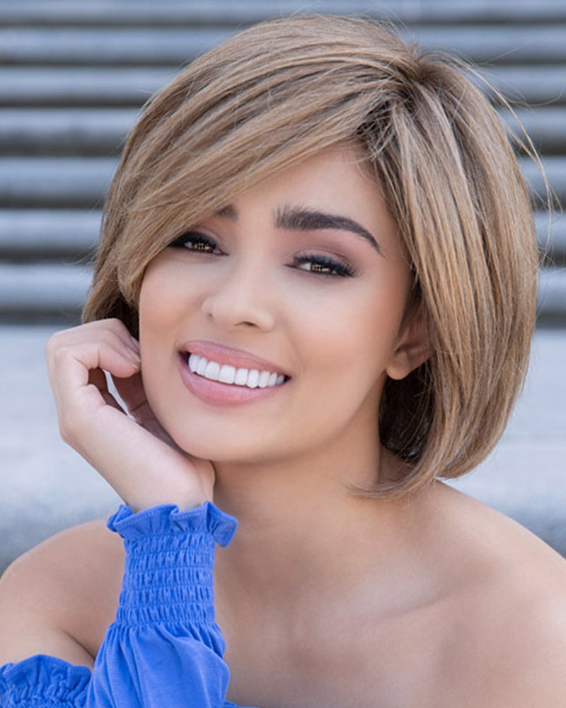 Abbey (Exclusive) | Monofilament Human Hair Blend Wig by Envy Island mobile supplies