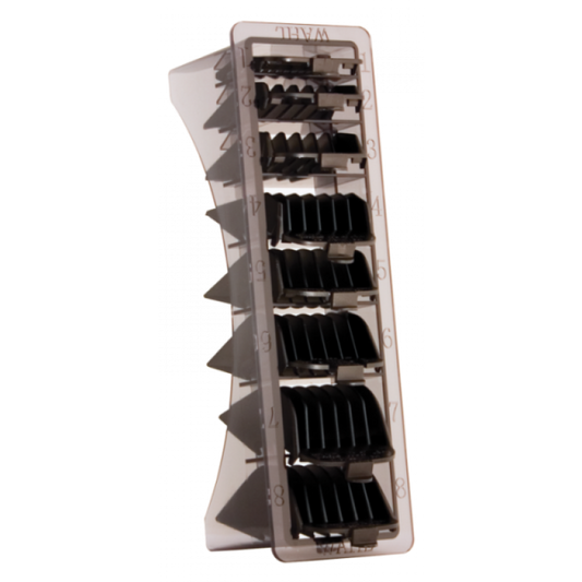 WAHL COMB ORGANIZER W/ 8 BLACK COMBS (#3170-500)