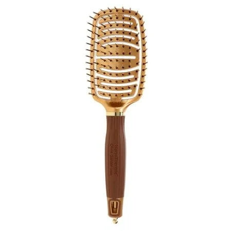 Olivia Garden NanoThermic Ceramic + Ion Flex Hair Brush VIP Extensions
