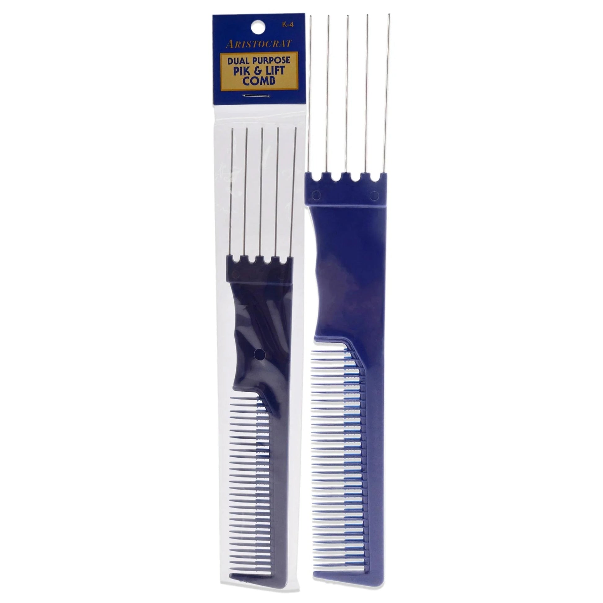 Aristocrat Dual Purpose Pik & Lift Hair Comb Pick #8 VIP Extensions