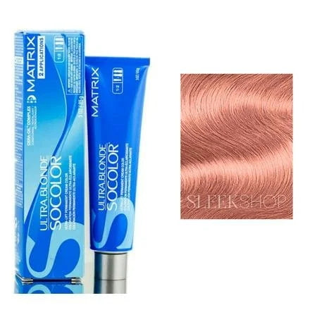 Matrix SoColor Ultra Blonde UL-RG Rose Gold – 3 oz VIP Extensions