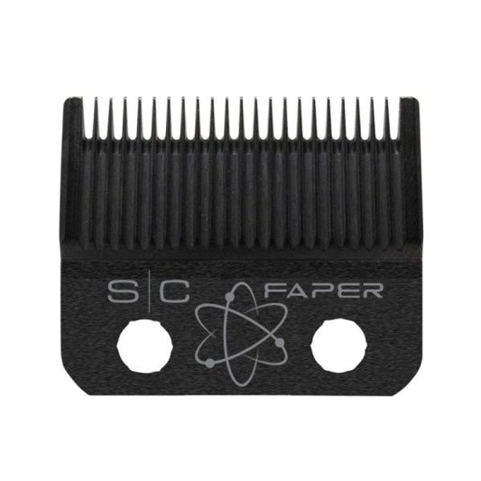 STYLECRAFT FAPER BLADE W/ SLIM DEEP TOOTH BLACK DIAMOND CUTTER (#SC520B) N.O.S. Barber Supply