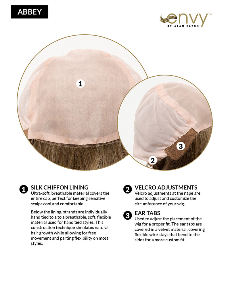 Abbey (Exclusive) | Monofilament Human Hair Blend Wig by Envy Island mobile supplies