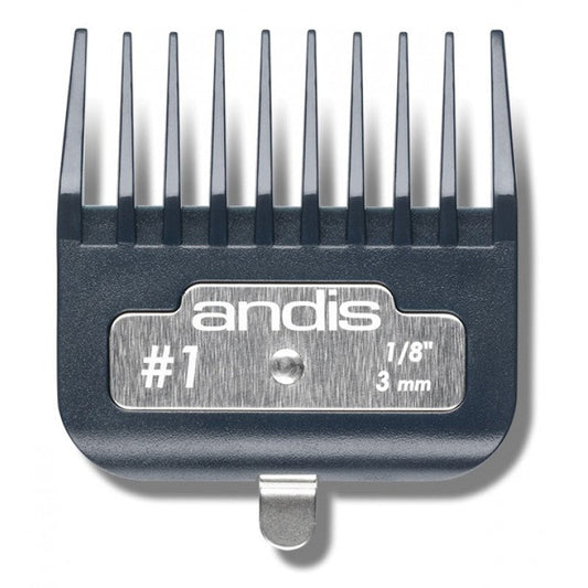 ANDIS PREMIUM METAL CLIP COMB SIZE 1 (#33665)