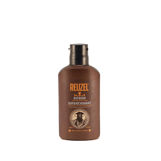 Reuzel Refresh No Rinse Beard Wash 100ml - Convenient Beard Care for Men Beauty Care Bag