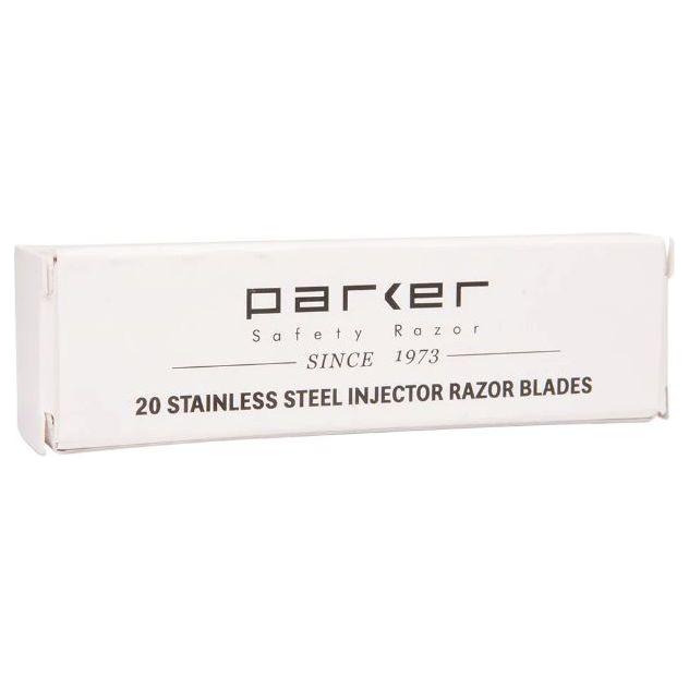 Parker Stainless Steel Injector Razor Blades 20 ct Pasteur Pharmacy