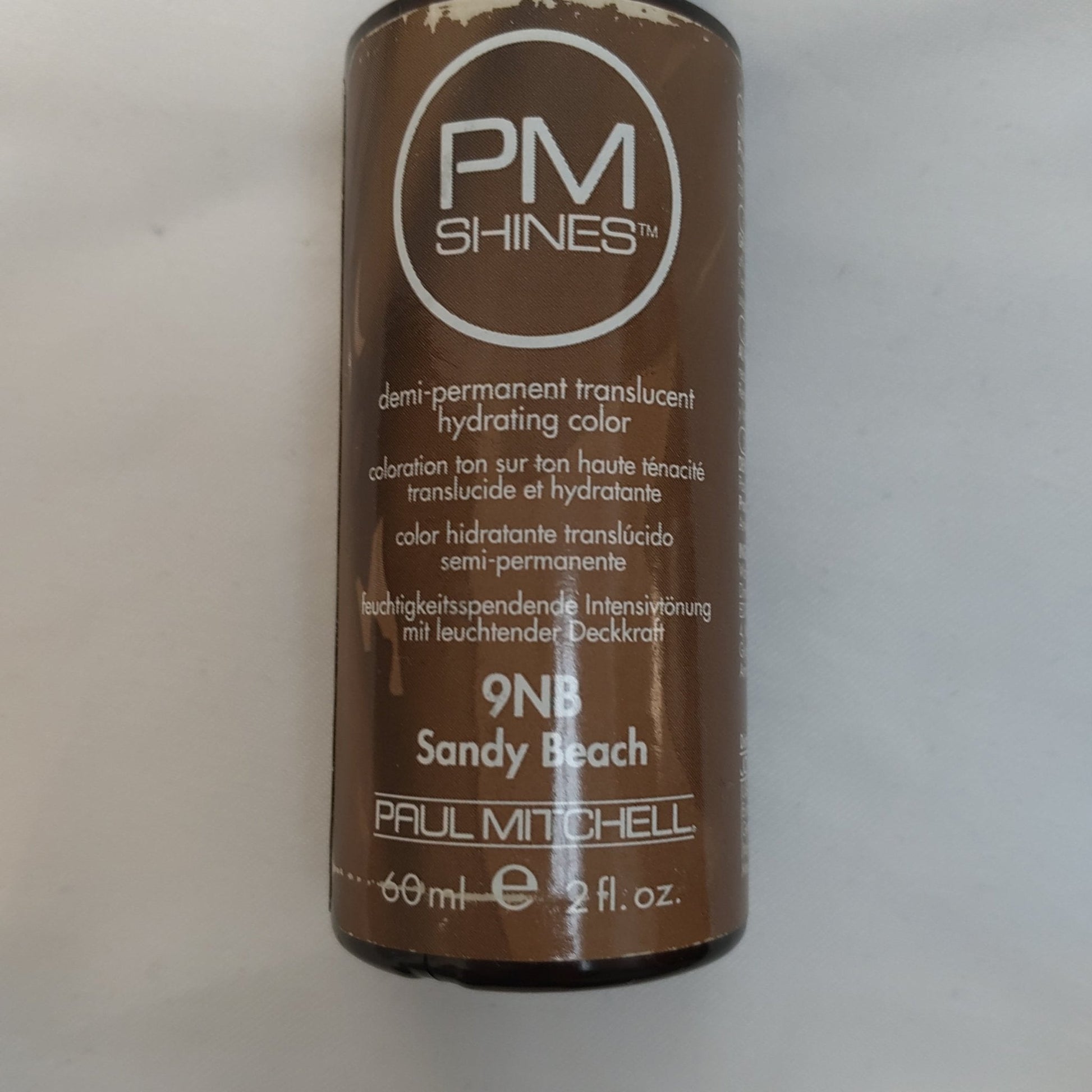 Paul Mitchell PM Shines Demi-Permanent Hair Color 9NB Sandy Beach, 2 oz VIP Extensions
